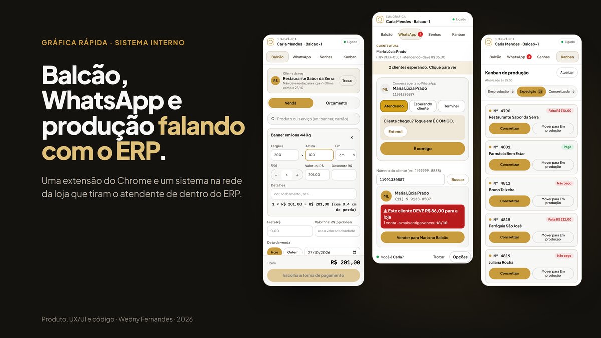Sistema da Gráfica Ouro Preto