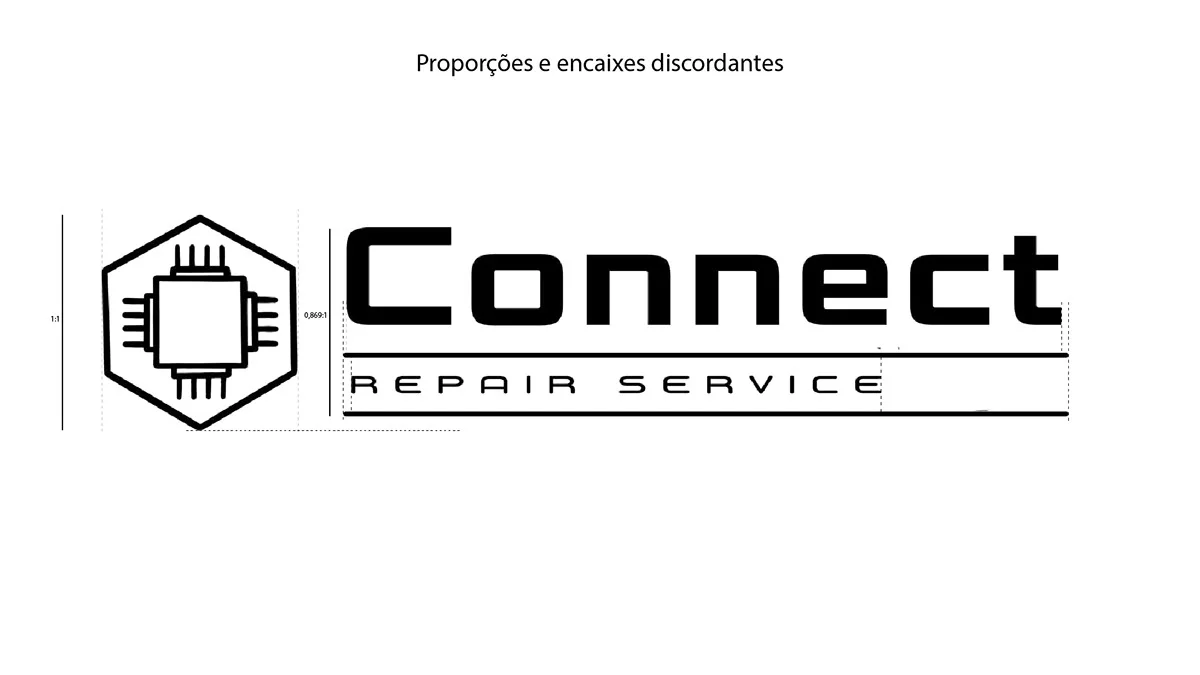 Connect Repair Service: aplicação 2 do sistema visual