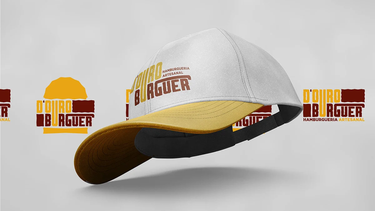 D'Ouro Burger: aplicação 5 do sistema visual